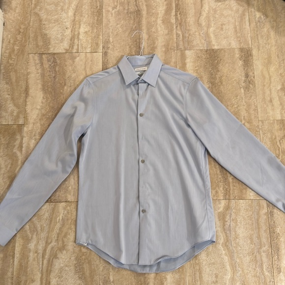 Calvin Klein Light Blue Dress Shirt - Picture 1 of 3